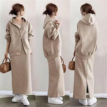 ページ限定特価♡新品♡ロングスカートとパーカーの2点セット♡送料込み 楽天市場】2点セット☆パーカー+ロングスカート☆ パーカー